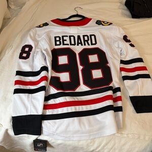 XS Connor Bedard jersey. Chicago Blackhawks NWT